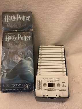 Harry Potter and the Order of the Phoenix 17 Cassette Audiobook J.K. Rowling